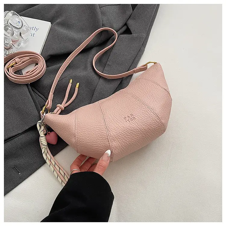 Silver One-Shoulder Crossbody Bag for Women - Image 3
