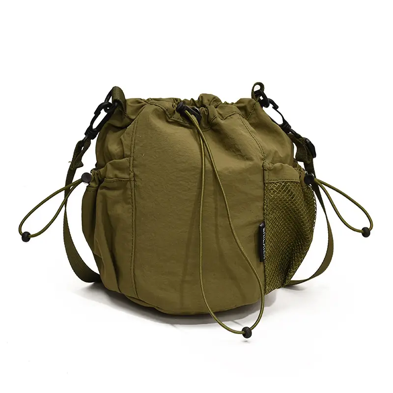 Lightweight Gray Crossbody Bag for Women - Image 4