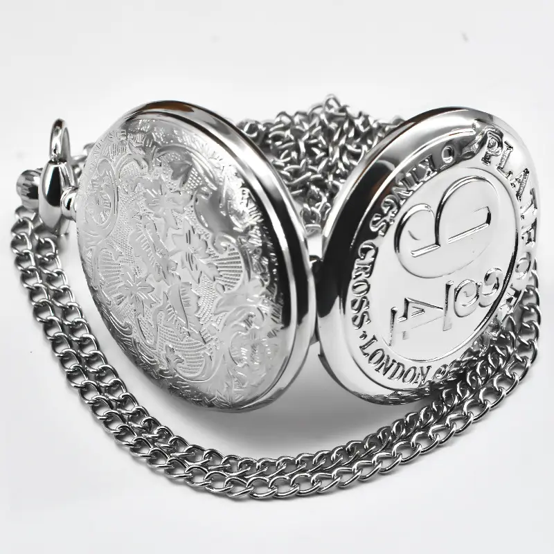 934 Digital Flip Cover Pocket Watch for Men Women — feature 11