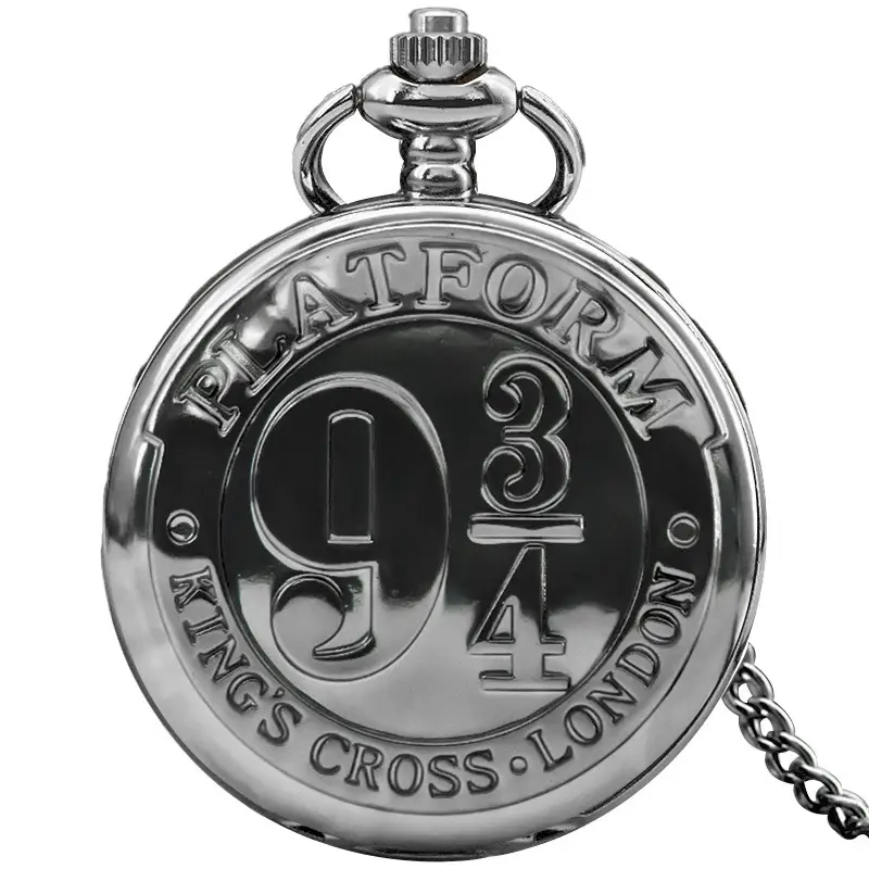 934 Digital Flip Cover Pocket Watch for Men Women