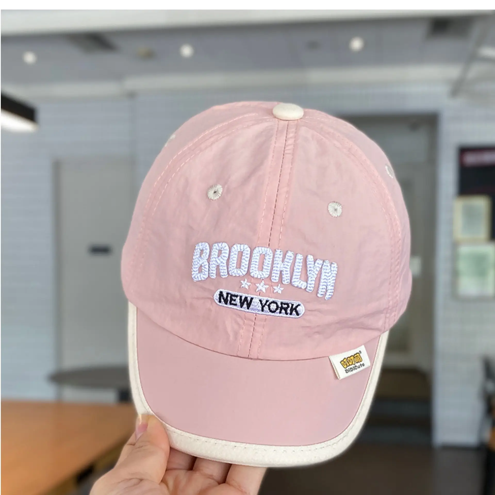 Brooklyn Nets Cap for Boys Summer Travel Sunshade — feature 10