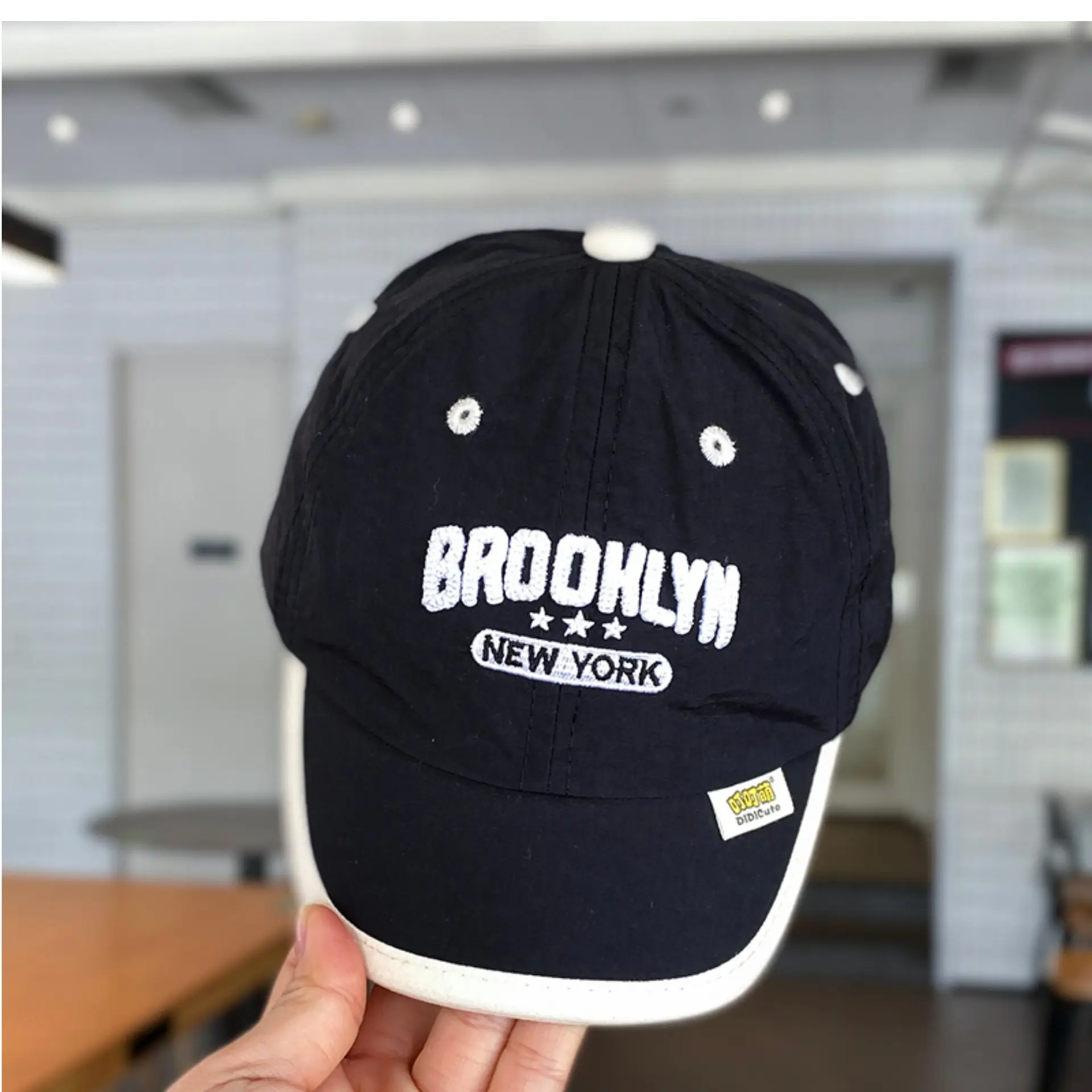 Brooklyn Nets Cap for Boys Summer Travel Sunshade — feature 11