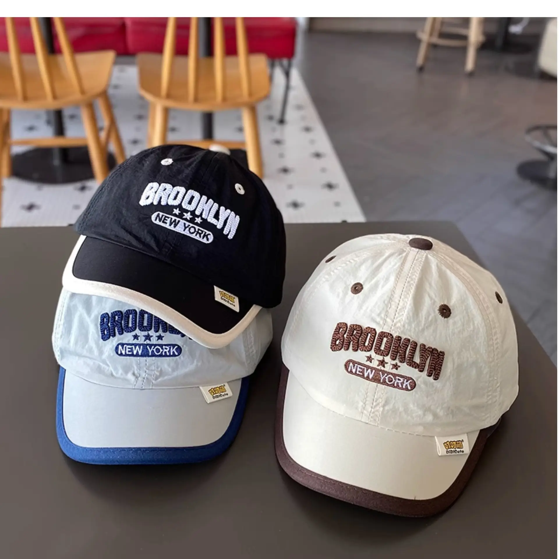 Brooklyn Nets Cap for Boys Summer Travel Sunshade — feature 4