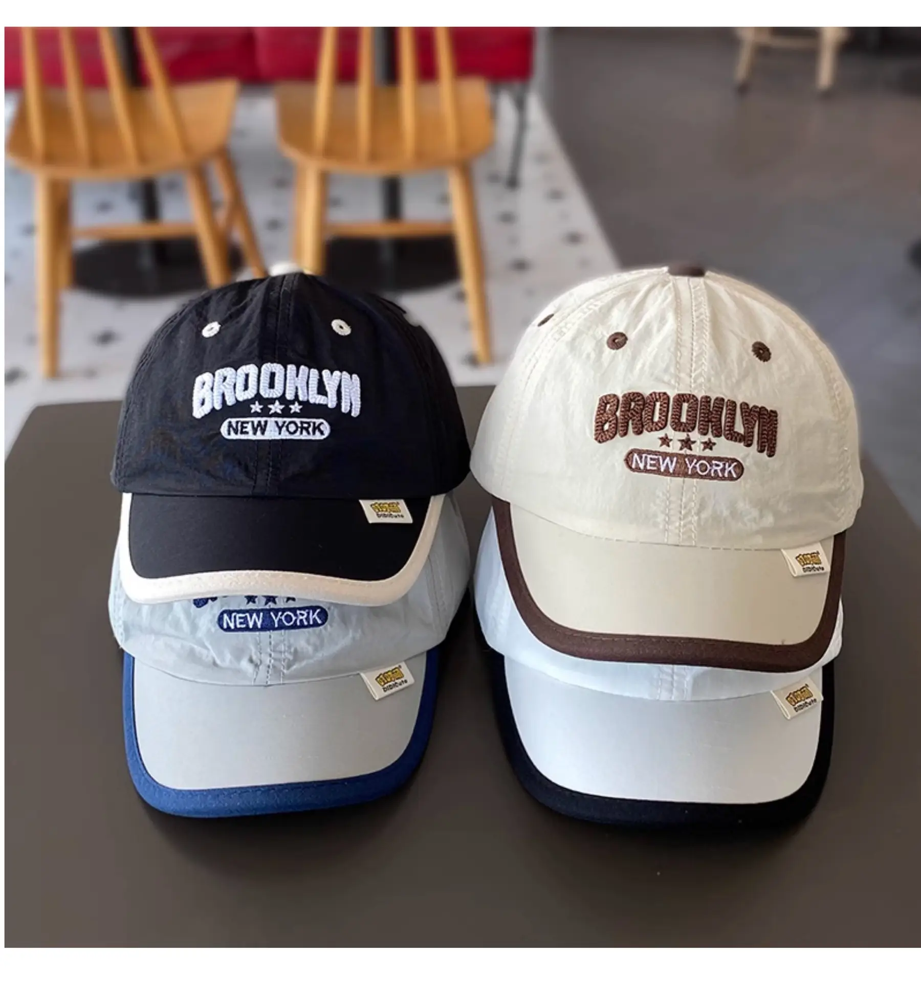 Brooklyn Nets Cap for Boys Summer Travel Sunshade — feature 5