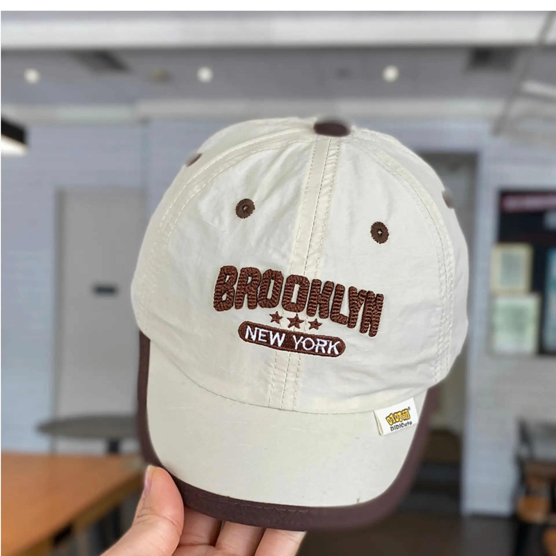 Brooklyn Nets Cap for Boys Summer Travel Sunshade — feature 8