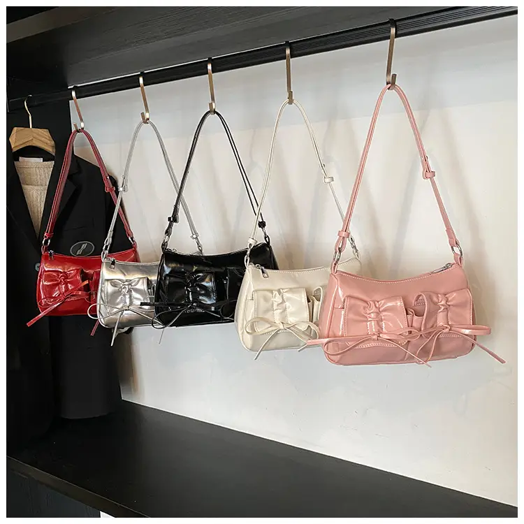 Pink Crossbody Bag for Women 2025 Multi-Pocket Shoulder Bag — feature 2