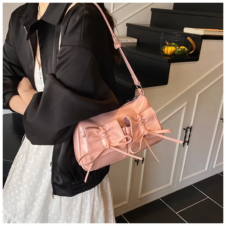 Pink Crossbody Bag for Women 2025 Multi-Pocket Shoulder Bag — feature 27