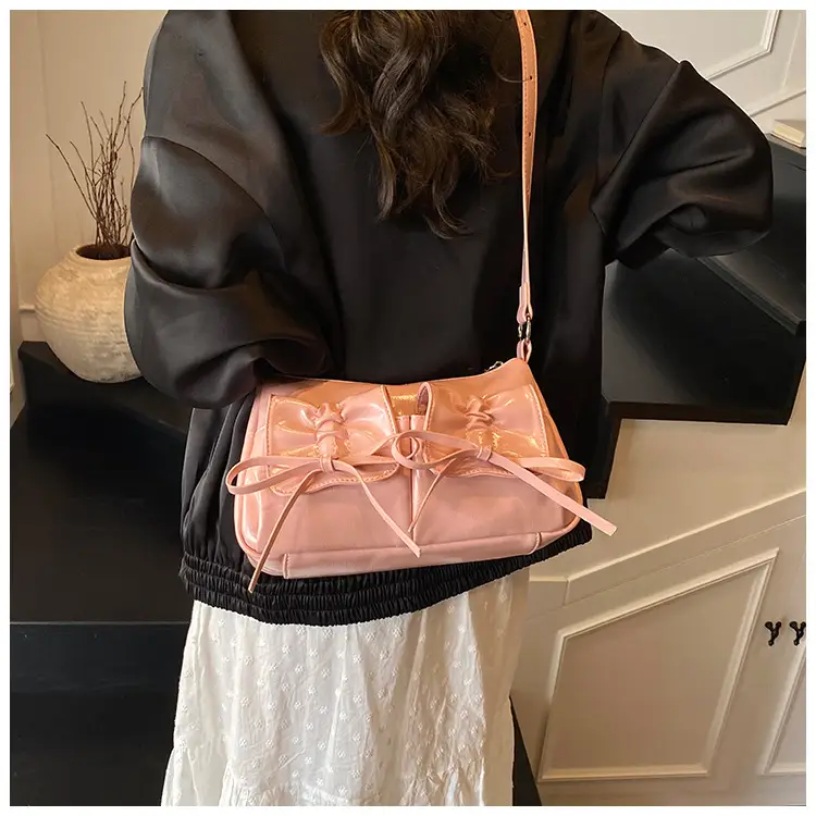 Pink Crossbody Bag for Women 2025 Multi-Pocket Shoulder Bag — feature 29