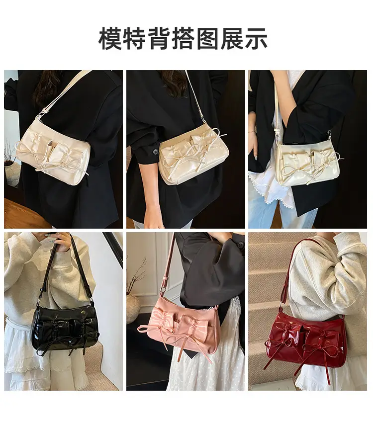 Pink Crossbody Bag for Women 2025 Multi-Pocket Shoulder Bag — feature 4