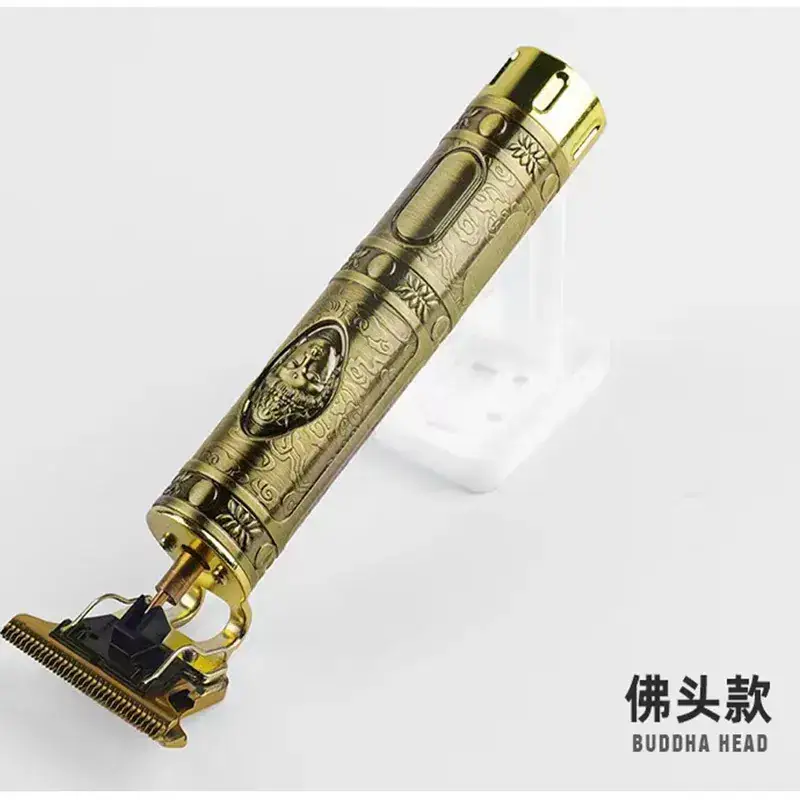 Electric Hair Clipper with Oil Head & Dragon Design - Image 8