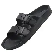 Women's Black EVA Thick Heel Sandals 8.0cm — feature 2
