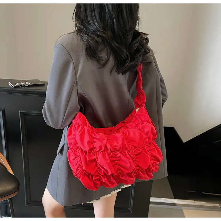 Red Ruffled Crossbody Bag for Women 2025 — feature 22