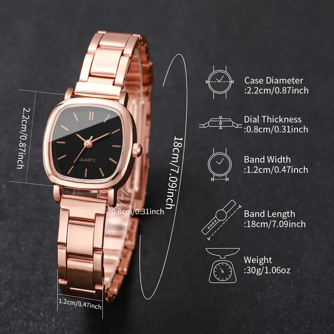 Women's Watch Girls Niche High-end Sense Steel Band Casual Fashion Women's Watch Women's Student Bracelet Watch