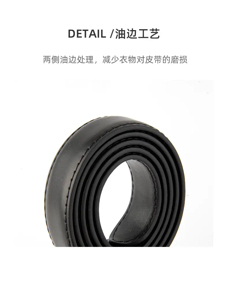 Women's Brown Oval Alloy Buckle Waist Belt — feature 7