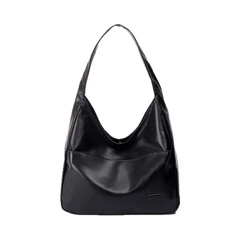 Brown Vintage Large Capacity Shoulder Bag for Women - Image 9