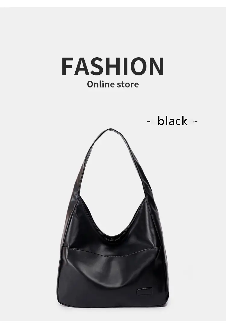 Brown Vintage Large Capacity Shoulder Bag for Women — feature 7