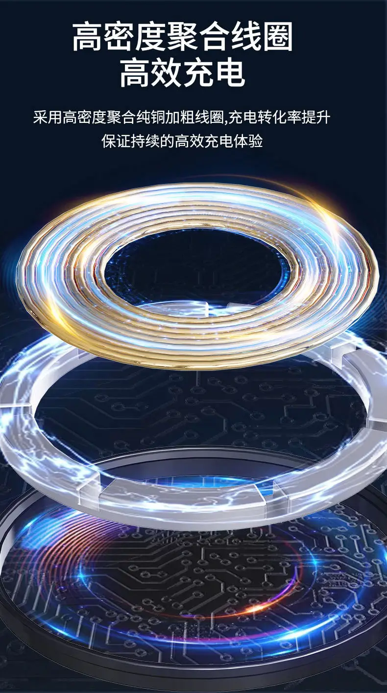 Car Magnetic Suction Wireless Charger for iPhone 12 — feature 4