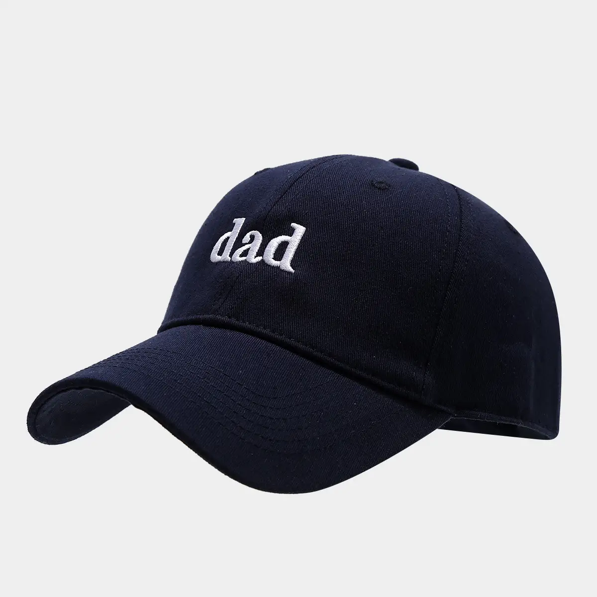 Black Embroidered Dad Baseball Cap for Men Women — feature 5