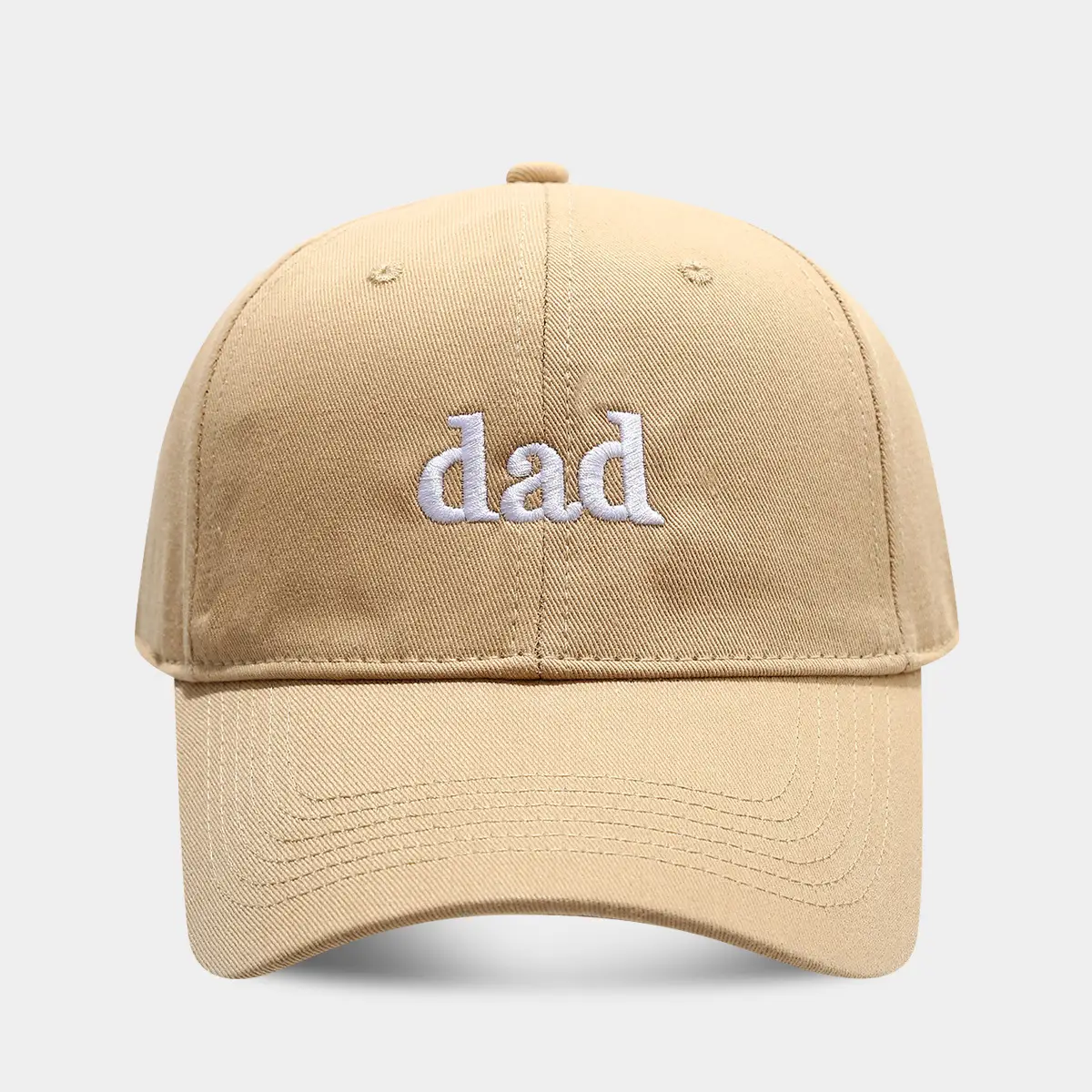 Black Embroidered Dad Baseball Cap for Men Women - Image 4