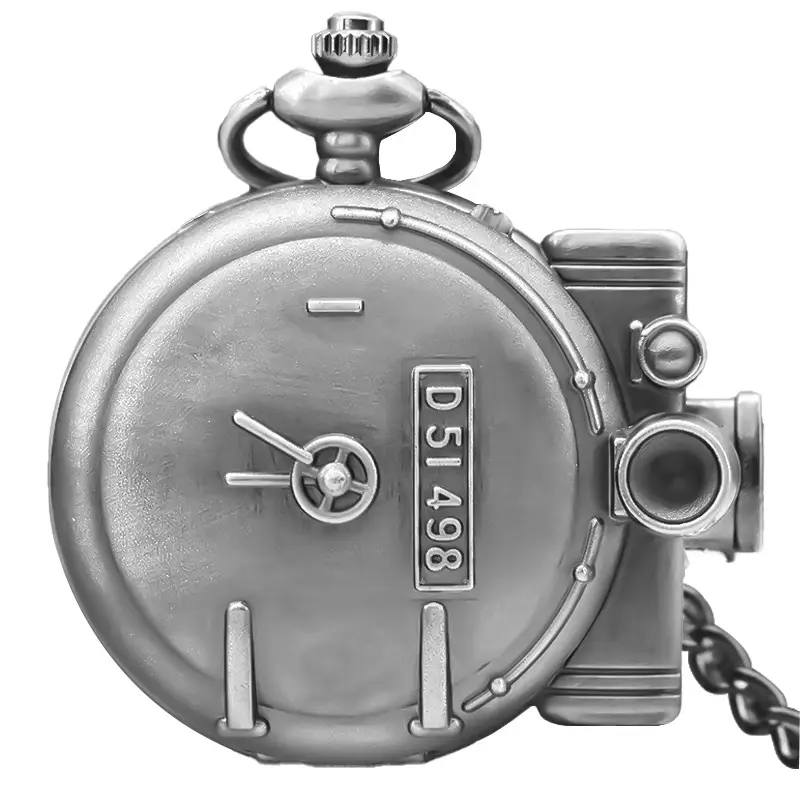 Cross-Border Hair Steam Engine Code Necklace Watch for Boys Girls