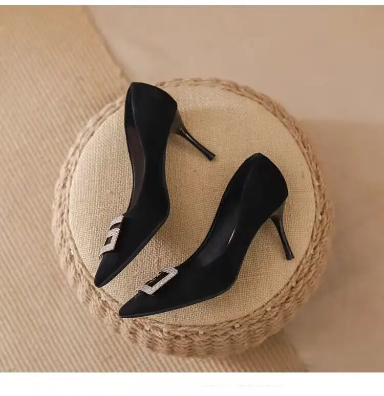 French Suede Stiletto Heels for Women 2026 â feature 6