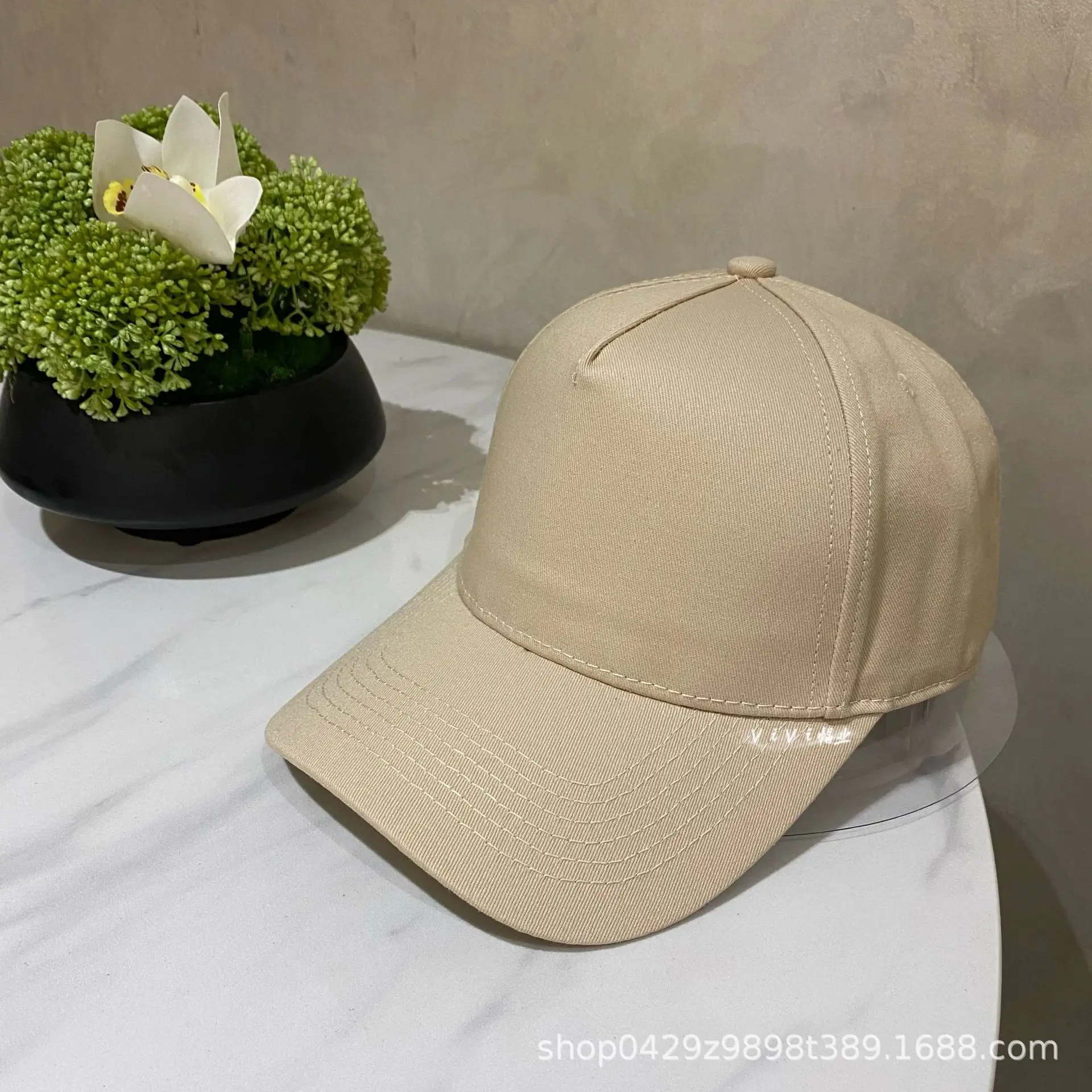 Black Hip Hop Baseball Cap for Men Women - Image 3