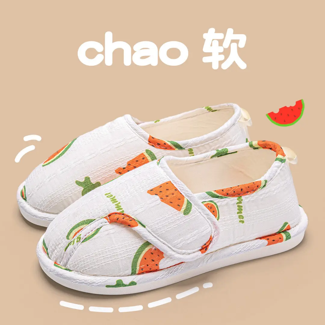 Lidani Non-Slip Confinement Shoes Spring & Fall 45-Month Bag Heel Soft-Soled Pregnant Women Postpartum Summer Thin Cotton Slippers