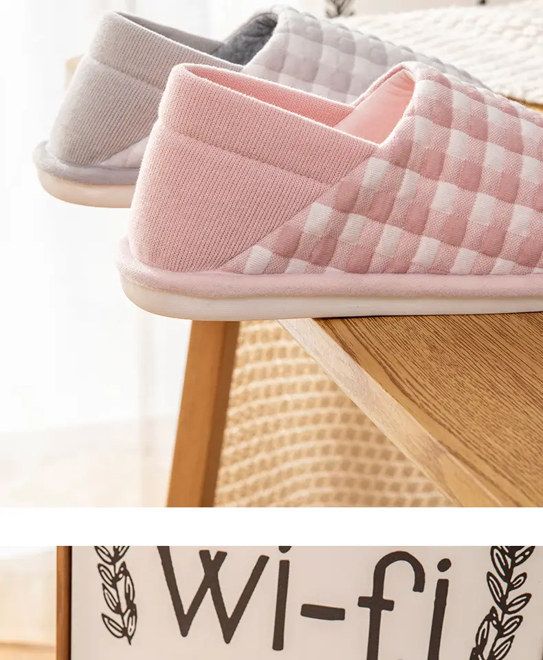 Lidani Non-Slip Confinement Shoes Spring & Fall 45-Month Bag Heel Soft-Soled Pregnant Women Postpartum Summer Thin Cotton Slippers — feature 17