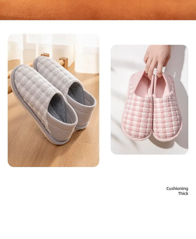 Lidani Non-Slip Confinement Shoes Spring & Fall 45-Month Bag Heel Soft-Soled Pregnant Women Postpartum Summer Thin Cotton Slippers — feature 20