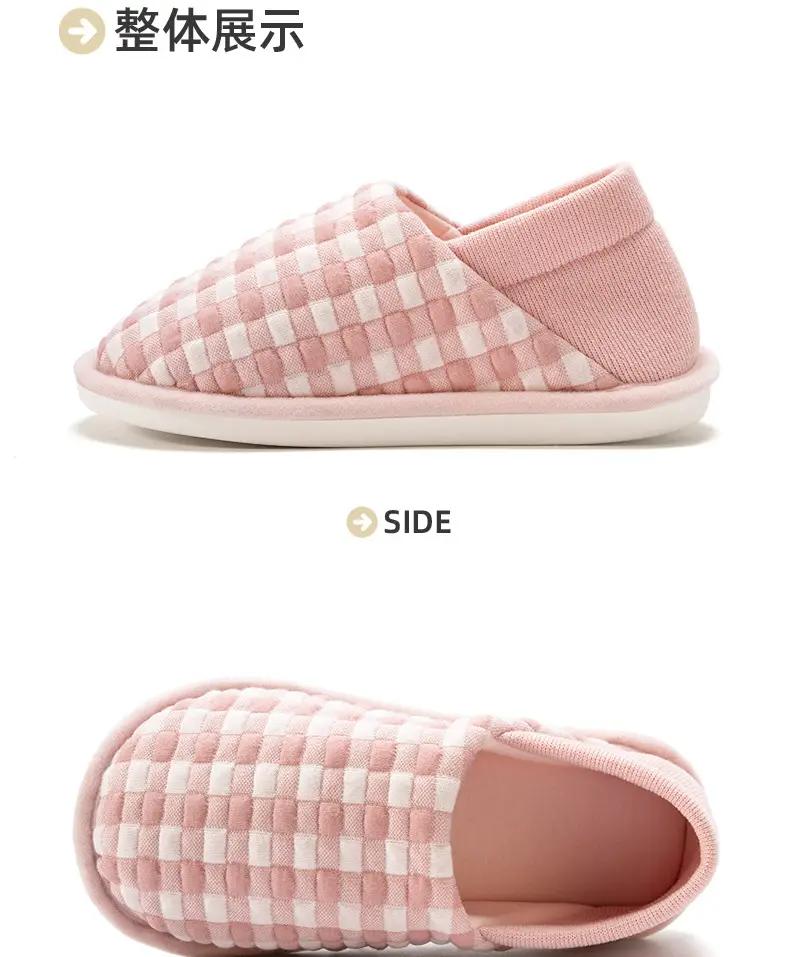 Lidani Non-Slip Confinement Shoes Spring & Fall 45-Month Bag Heel Soft-Soled Pregnant Women Postpartum Summer Thin Cotton Slippers — feature 21