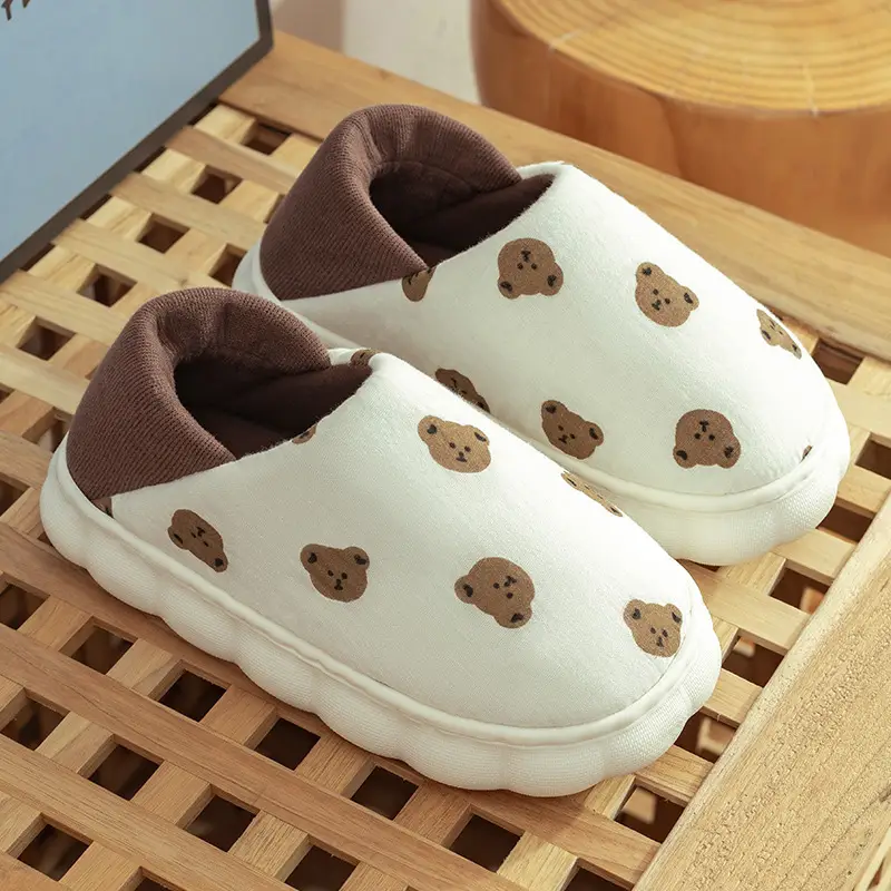 Lidani Non-Slip Confinement Shoes Spring & Fall 45-Month Bag Heel Soft-Soled Pregnant Women Postpartum Summer Thin Cotton Slippers