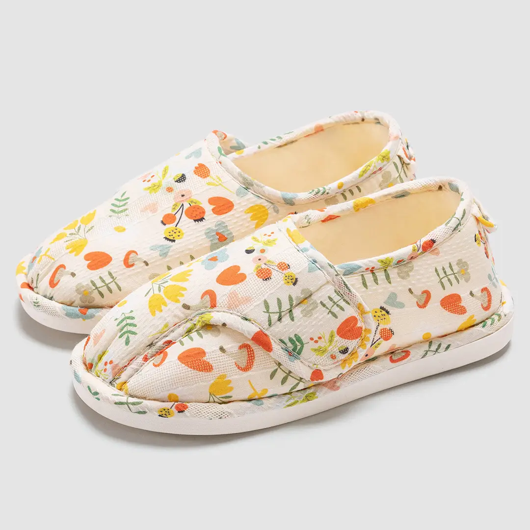 Lidani Non-Slip Confinement Shoes Spring & Fall 45-Month Bag Heel Soft-Soled Pregnant Women Postpartum Summer Thin Cotton Slippers