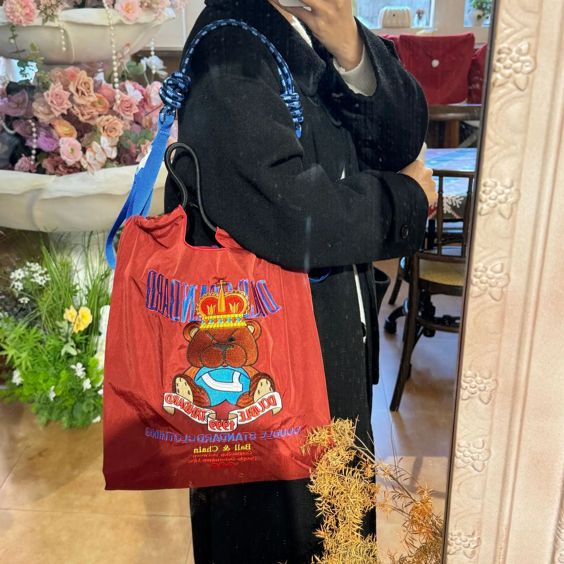 Japanese Embroidered Eco-Friendly Women's Crossbody Bag - Image 123