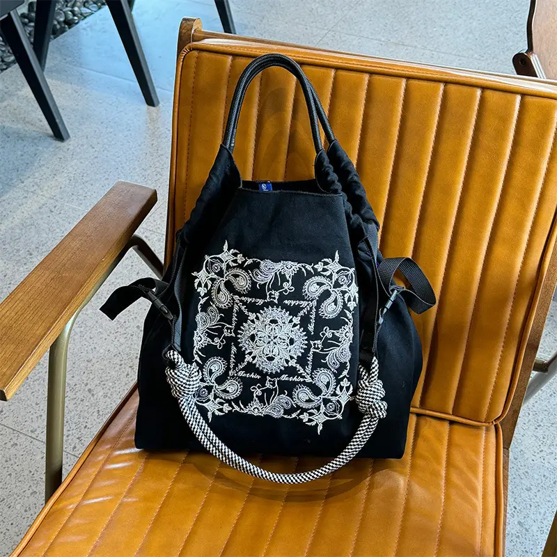 Japanese Embroidered Eco-Friendly Women's Crossbody Bag — feature 11