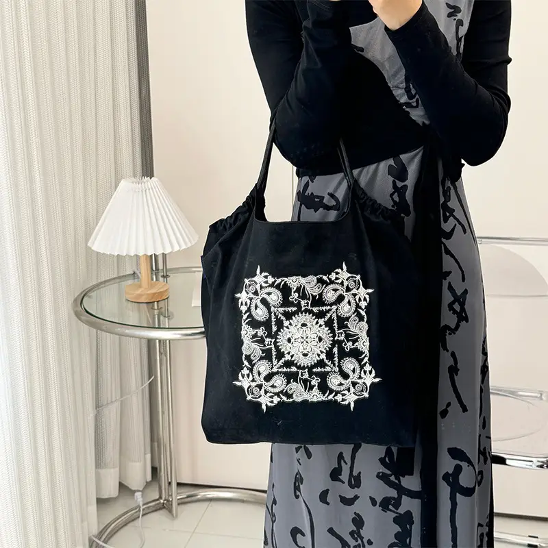 Japanese Embroidered Eco-Friendly Women's Crossbody Bag — feature 6