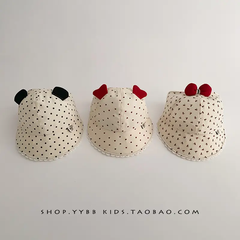Sweet Red Horn Baby Hat with Duck Tails - Image 6