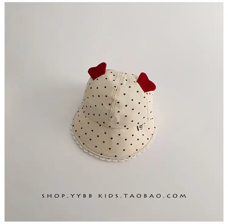 Sweet Red Horn Baby Hat with Duck Tails — feature 9