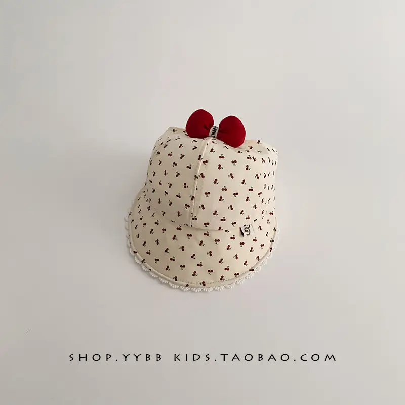 Sweet Red Horn Baby Hat with Duck Tails - Image 2