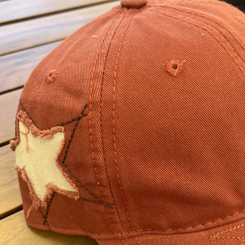 Women Star Embroidered Baseball Cap Sunshade — feature 13