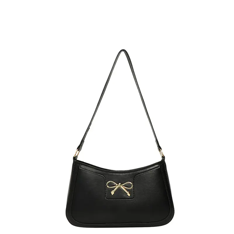 Korean Style Bow Armpit Bag Beige 2025 - Image 10