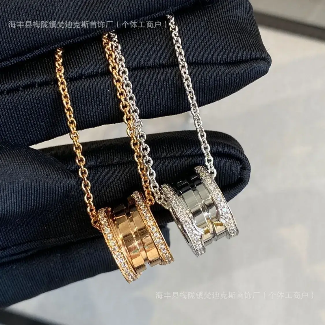 Silver Spring Necklace for Women Gold Rose Gold