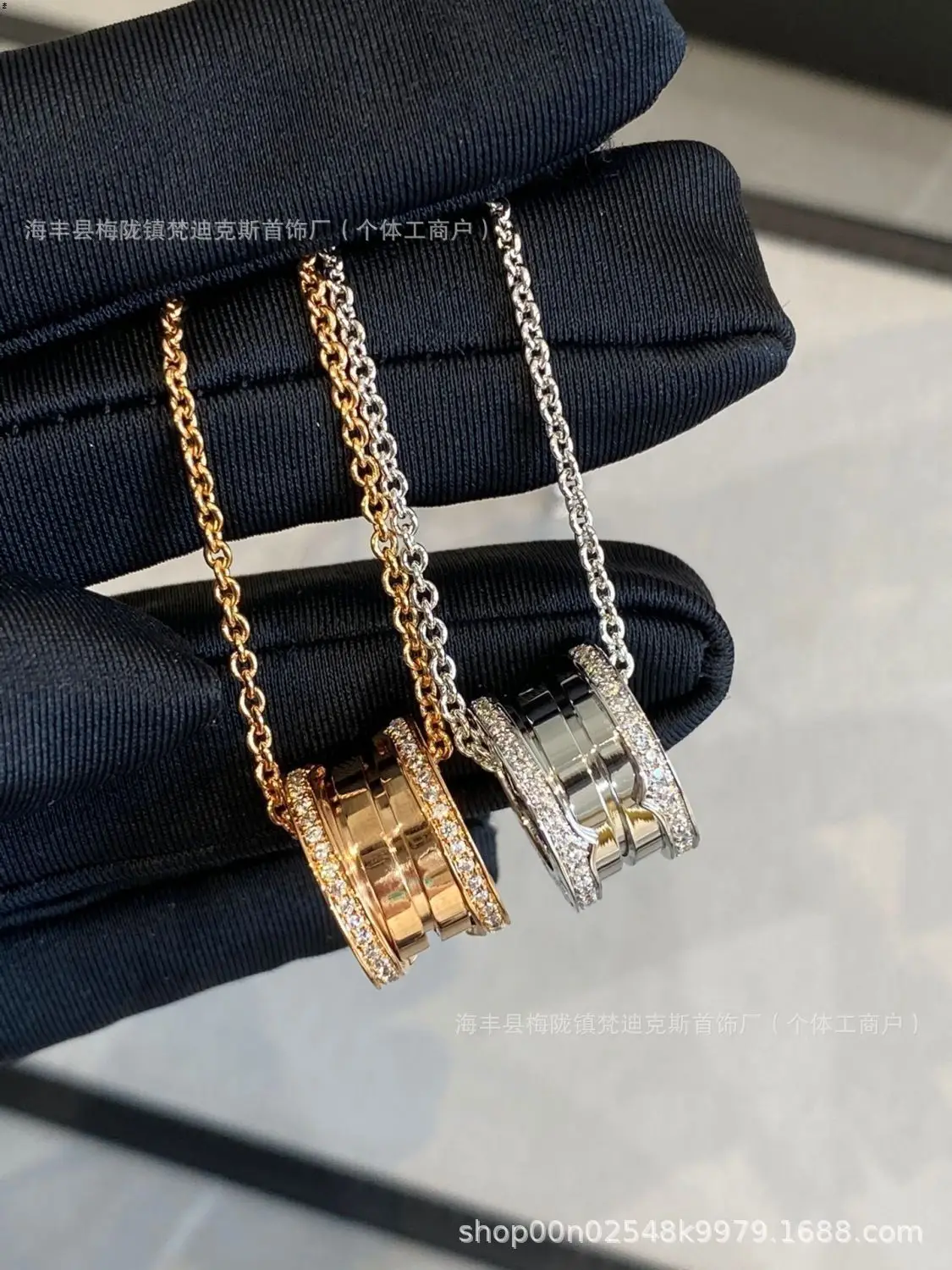 Silver Spring Necklace for Women Gold Rose Gold — feature 6