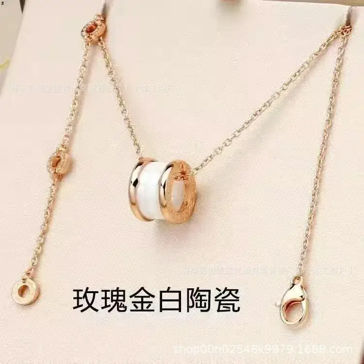 Silver Spring Necklace for Women Gold Rose Gold