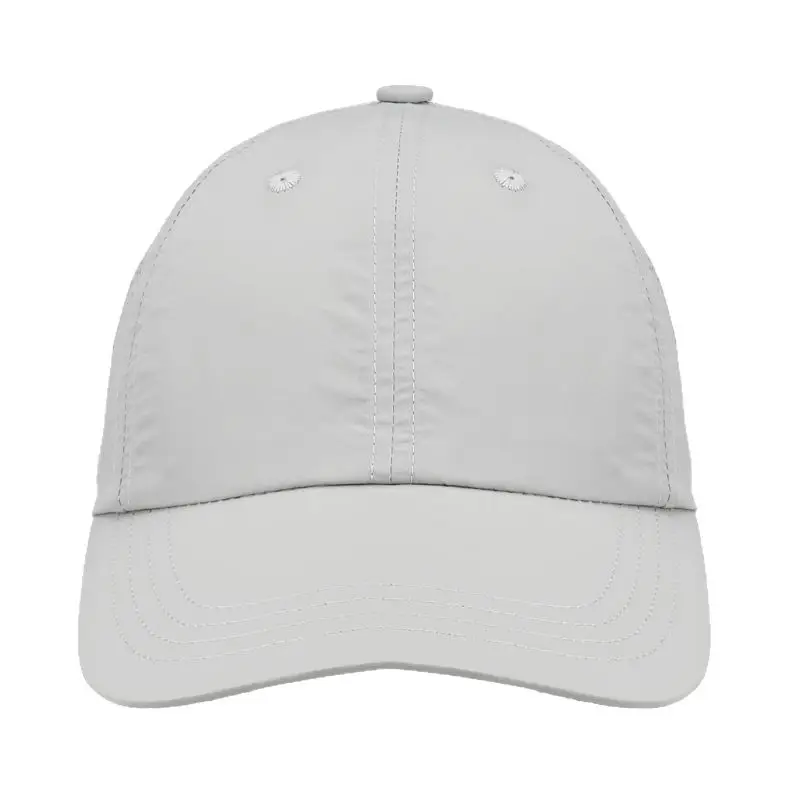 White Unisex Baseball Cap Breathable Soft Top