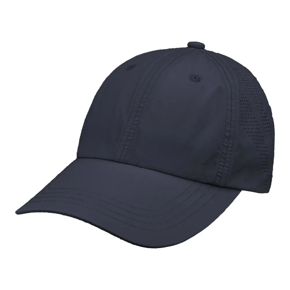 White Unisex Baseball Cap Breathable Soft Top