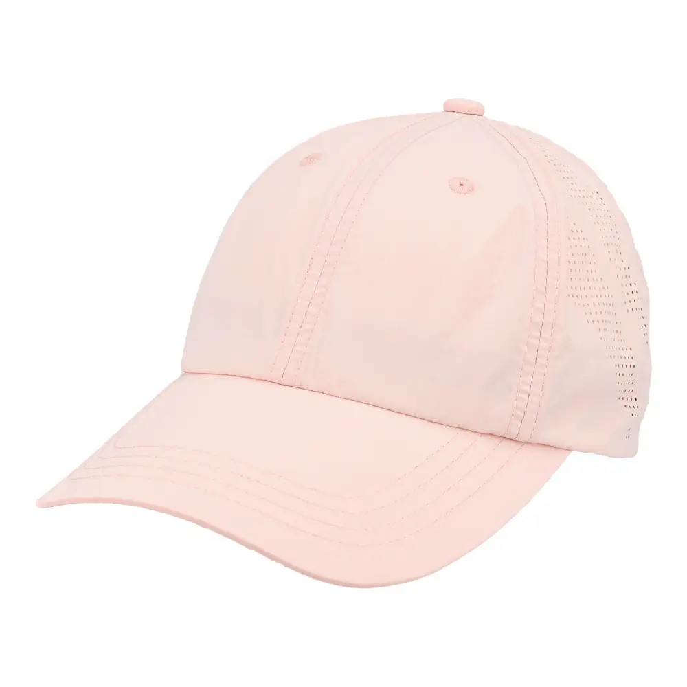 White Unisex Baseball Cap Breathable Soft Top