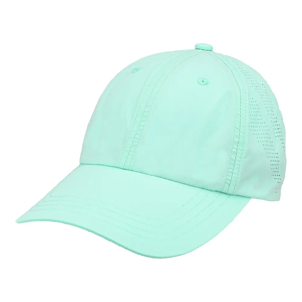 White Unisex Baseball Cap Breathable Soft Top