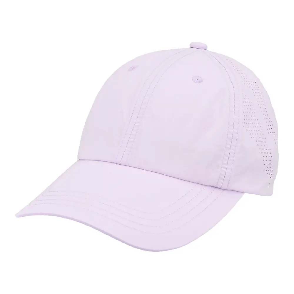 White Unisex Baseball Cap Breathable Soft Top