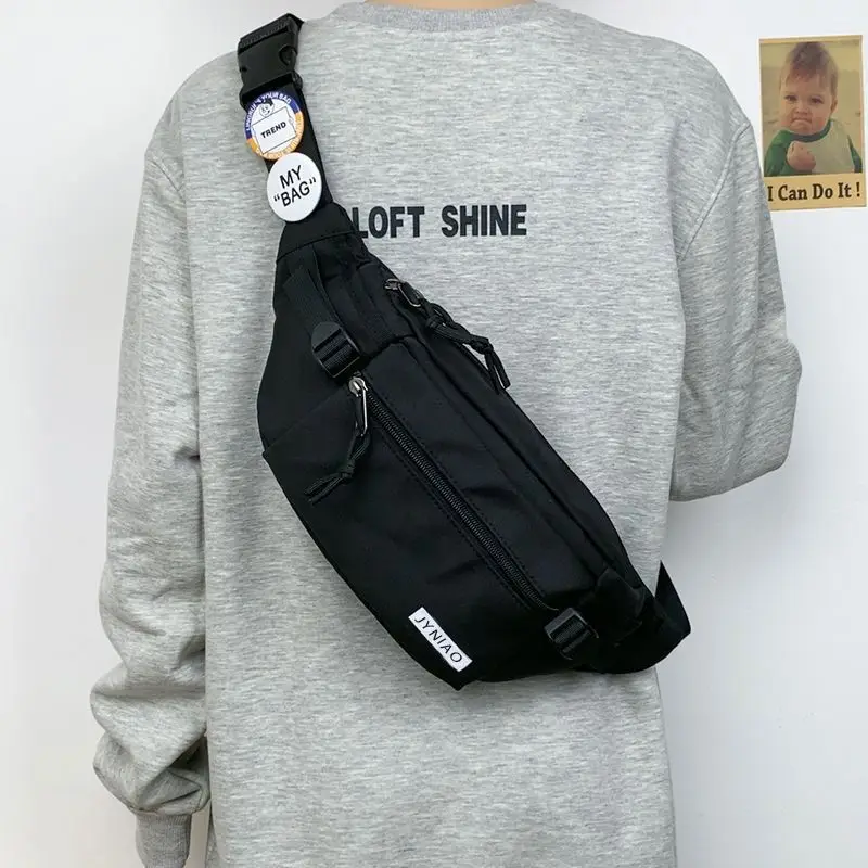 Men's Japanese Style Waist Bag with Cute Design - Image 2