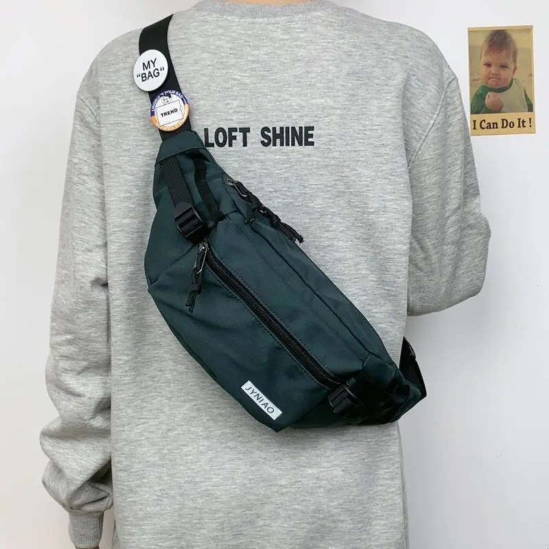 Men's Japanese Style Waist Bag with Cute Design - Image 3